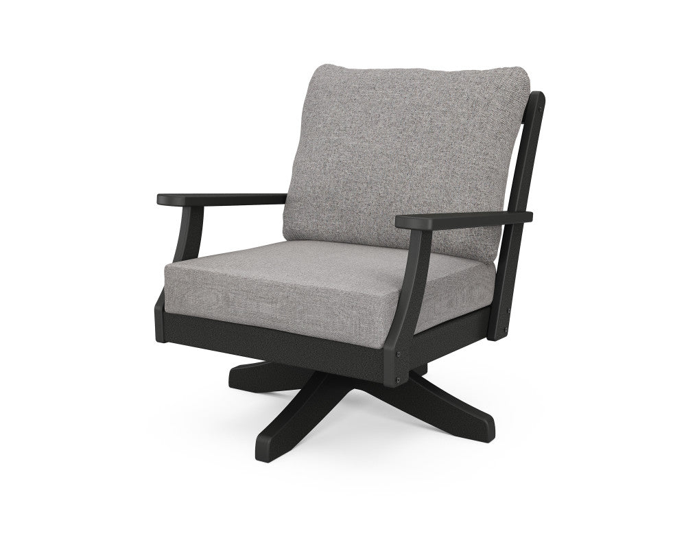 Polywood  Braxton Deep Seating Swivel Chair