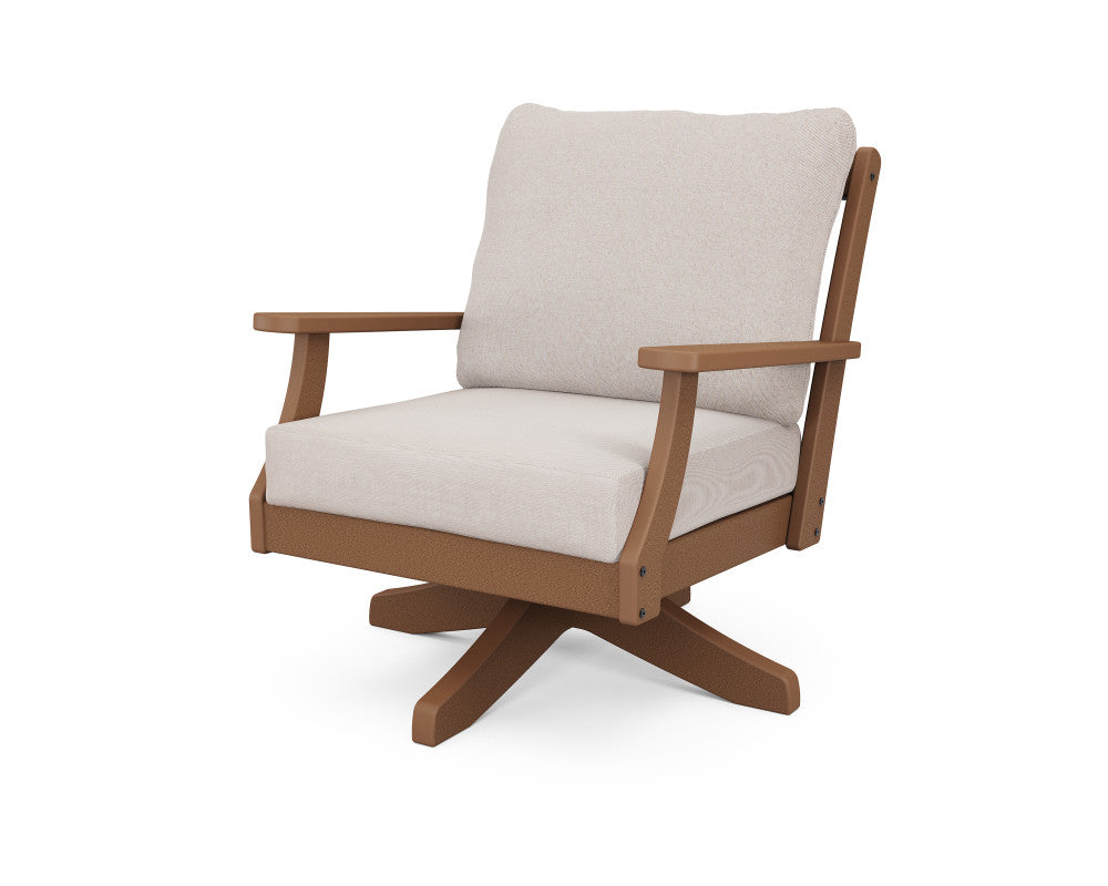 Polywood  Braxton Deep Seating Swivel Chair