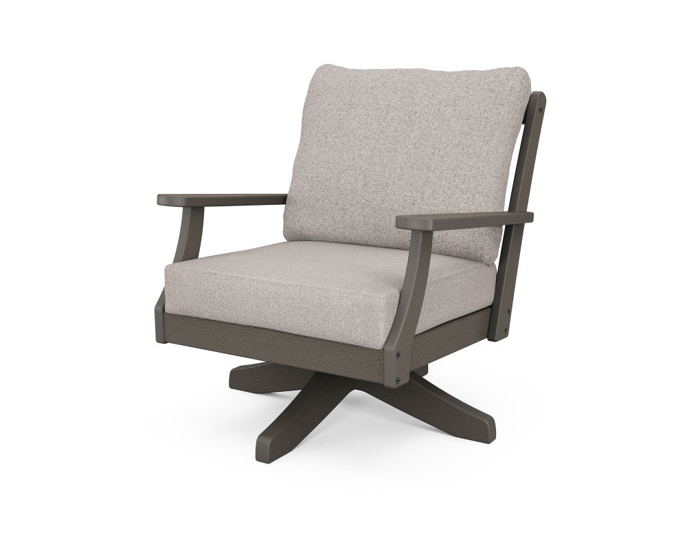 Polywood  Braxton Deep Seating Swivel Chair
