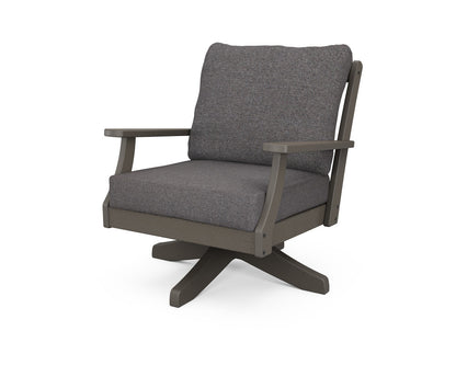 Polywood  Braxton Deep Seating Swivel Chair