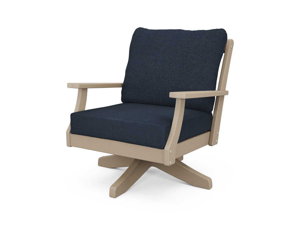 Polywood  Braxton Deep Seating Swivel Chair