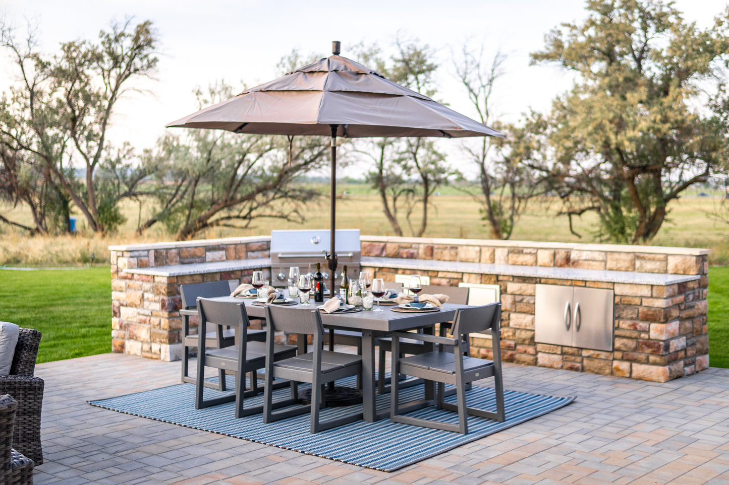 POLYWOOD EDGE 7-Piece Dining Set