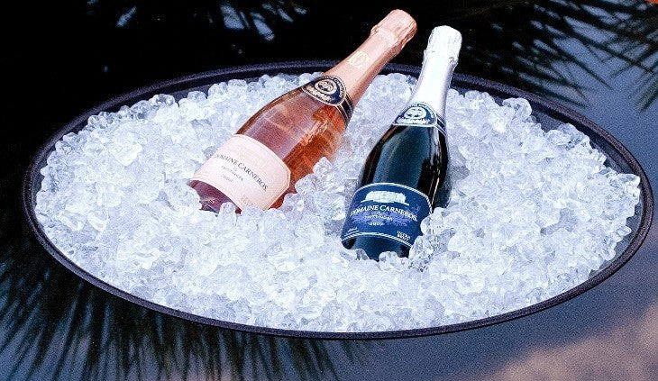 Optional Drop In Ice Bucket Insert - Fits 42" & 48" Tables