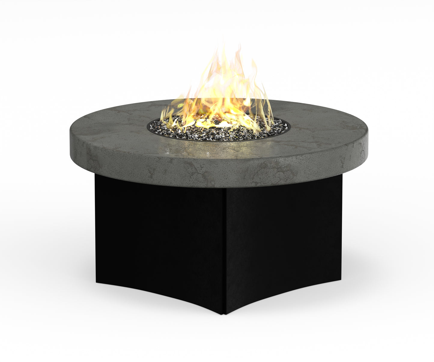 42" Round Greystone Fire Table