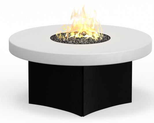 Oriflamme Gas Fire Pit Table Glacier Stone