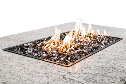 Med Santo Oirlfamme Fire Table - Rectangle