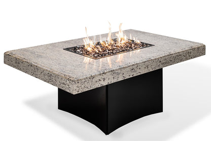Med Santo Oirlfamme Fire Table - Rectangle