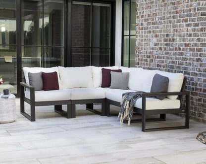 POLYWOOD EDGE 5-Piece Modular Deep Seating Set
