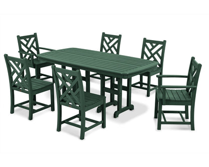 POLYWOOD Chippendale 7-Piece Dining Set