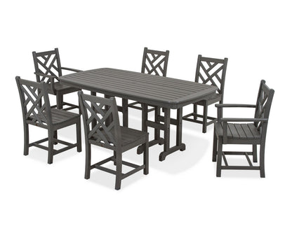 POLYWOOD Chippendale 7-Piece Dining Set