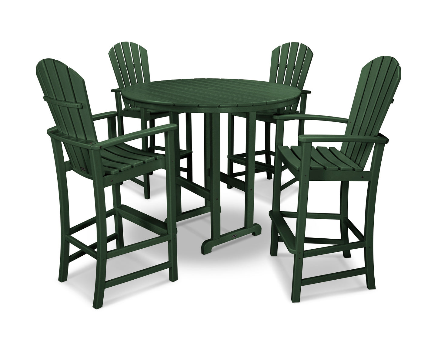 POLYWOOD Palm Coast 5-Piece Bar Set