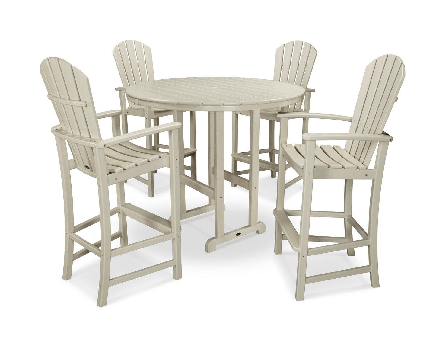 POLYWOOD Palm Coast 5-Piece Bar Set