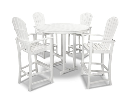 POLYWOOD Palm Coast 5-Piece Bar Set