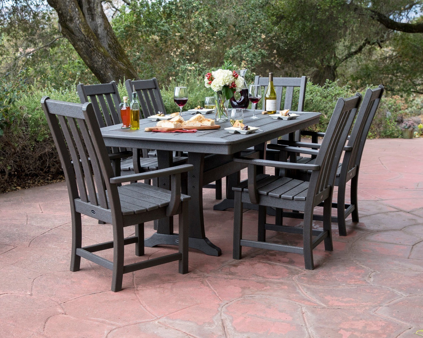POLYWOOD Vineyard 7-Piece Dining Set