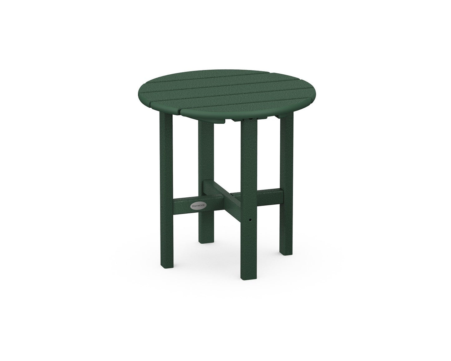 POLYWOOD 18" Round Side Table