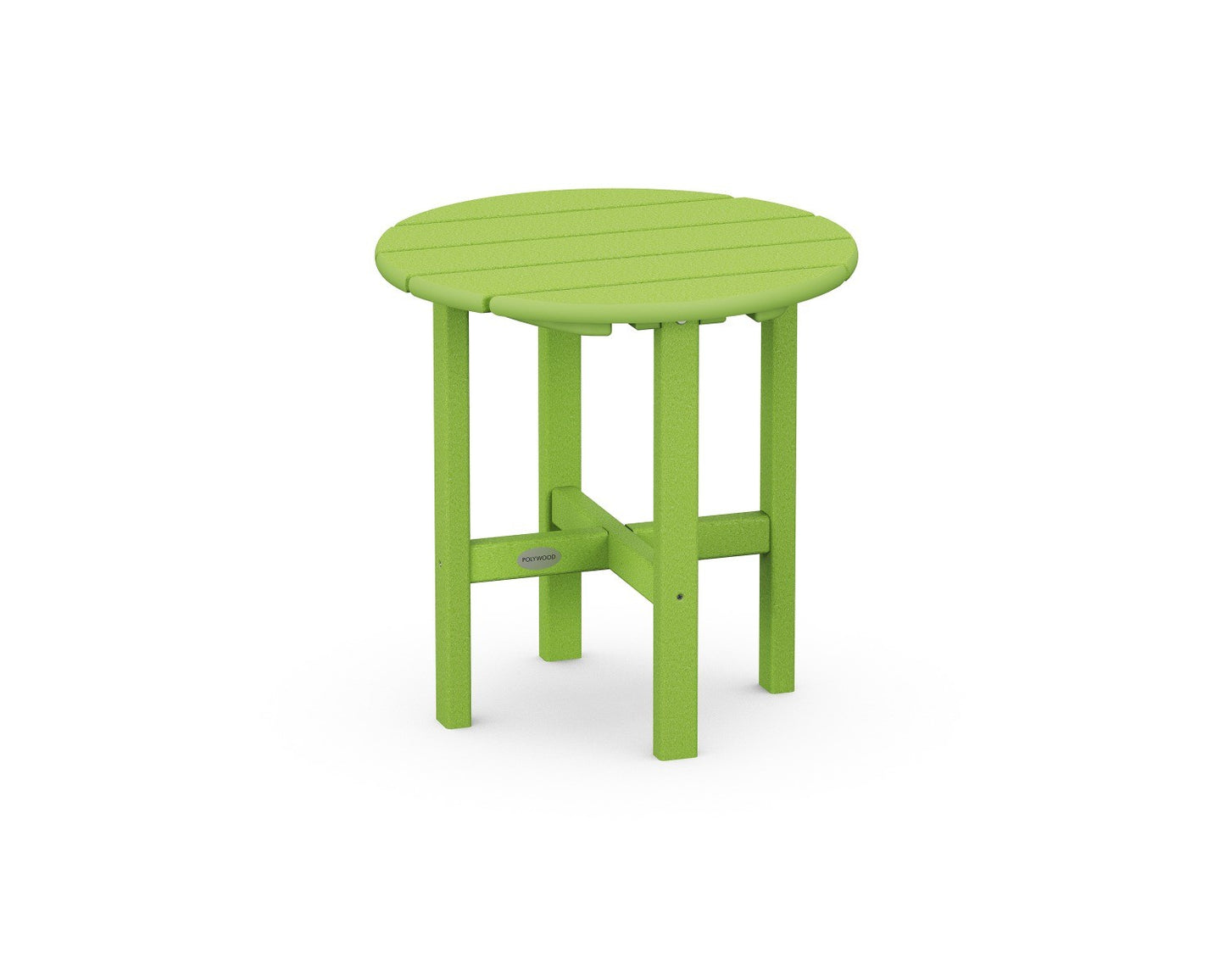 POLYWOOD 18" Round Side Table