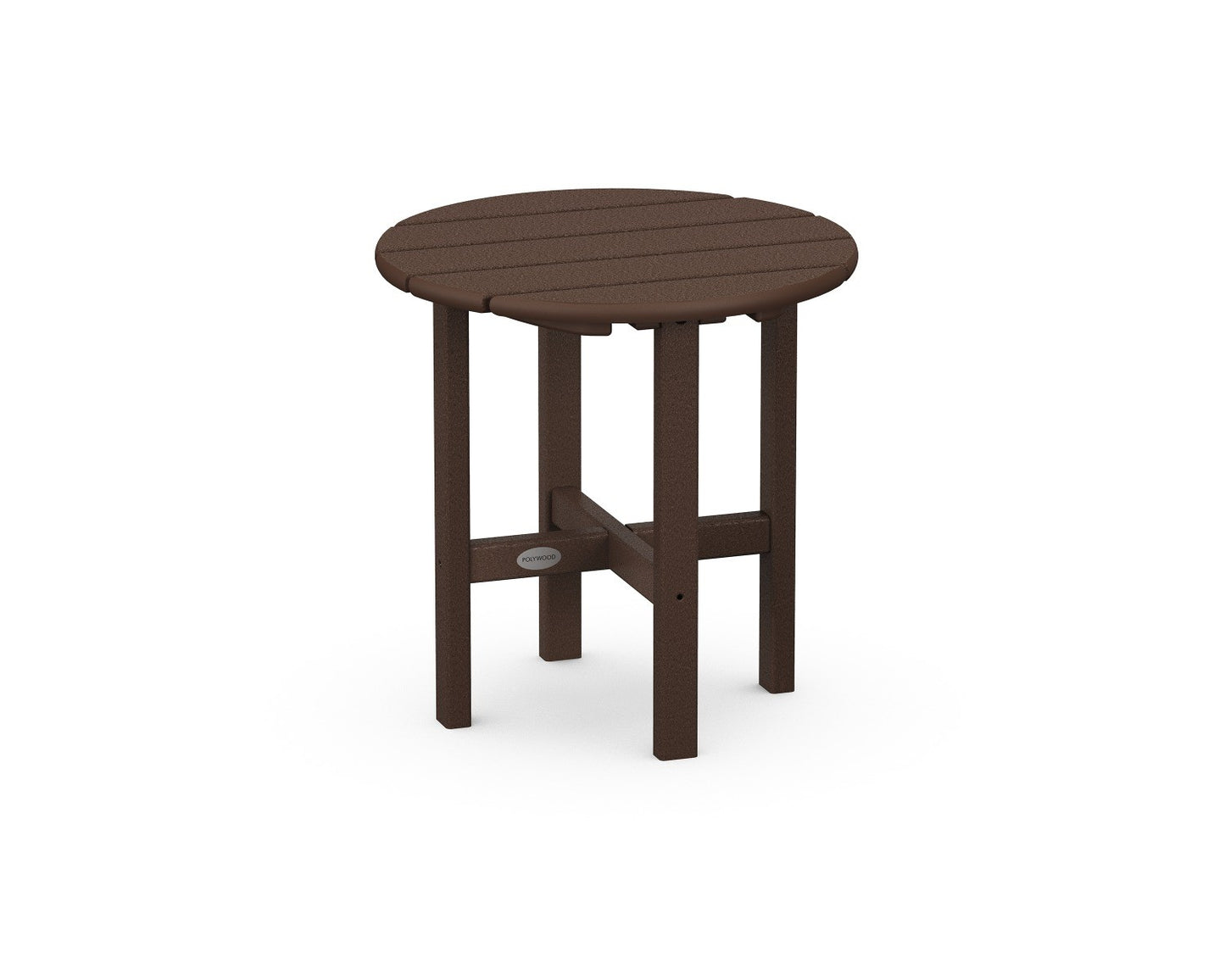 POLYWOOD 18" Round Side Table