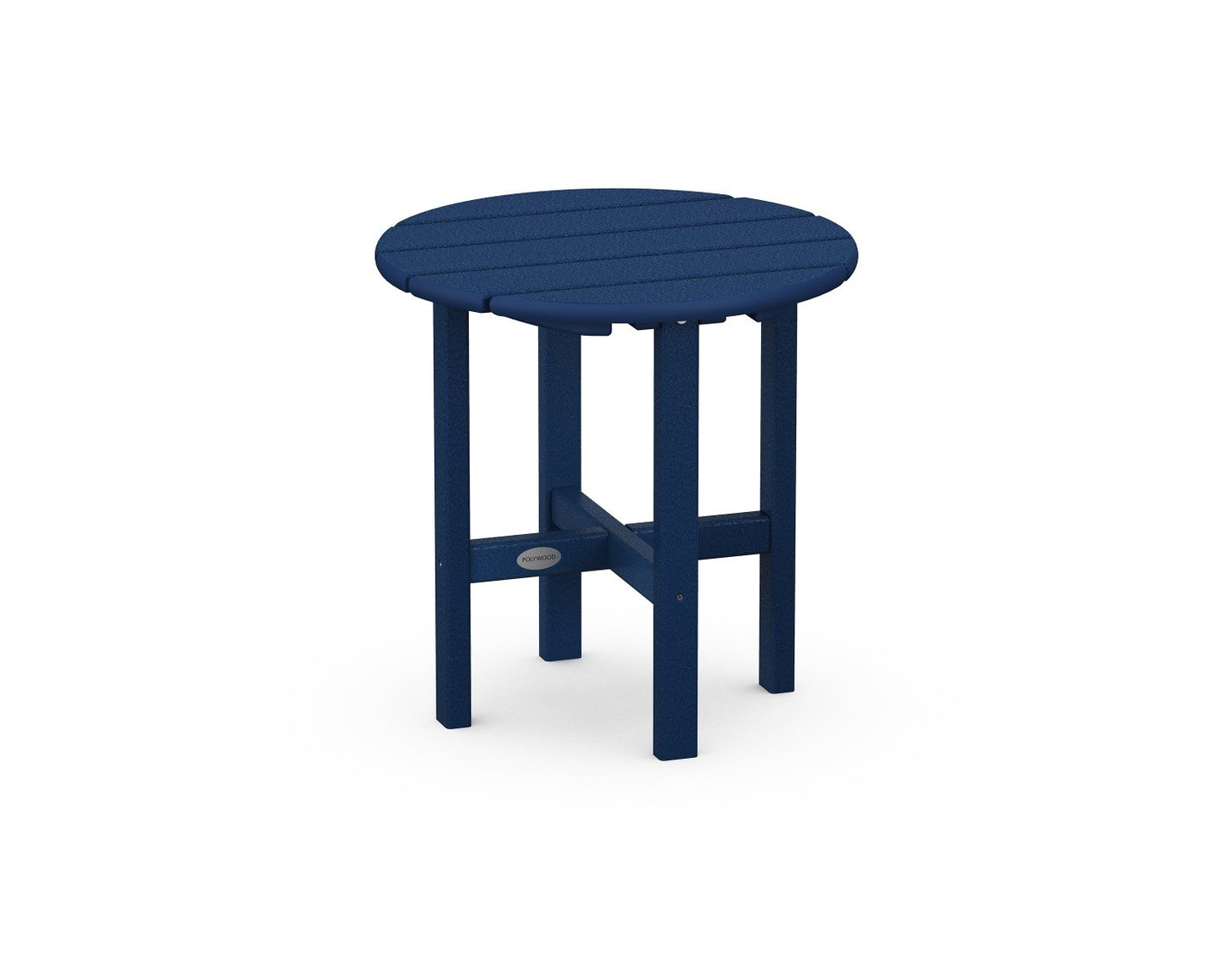 POLYWOOD 18" Round Side Table