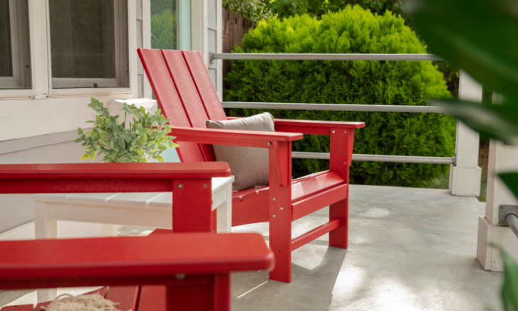 POLYWOOD Modern Adirondack Chair