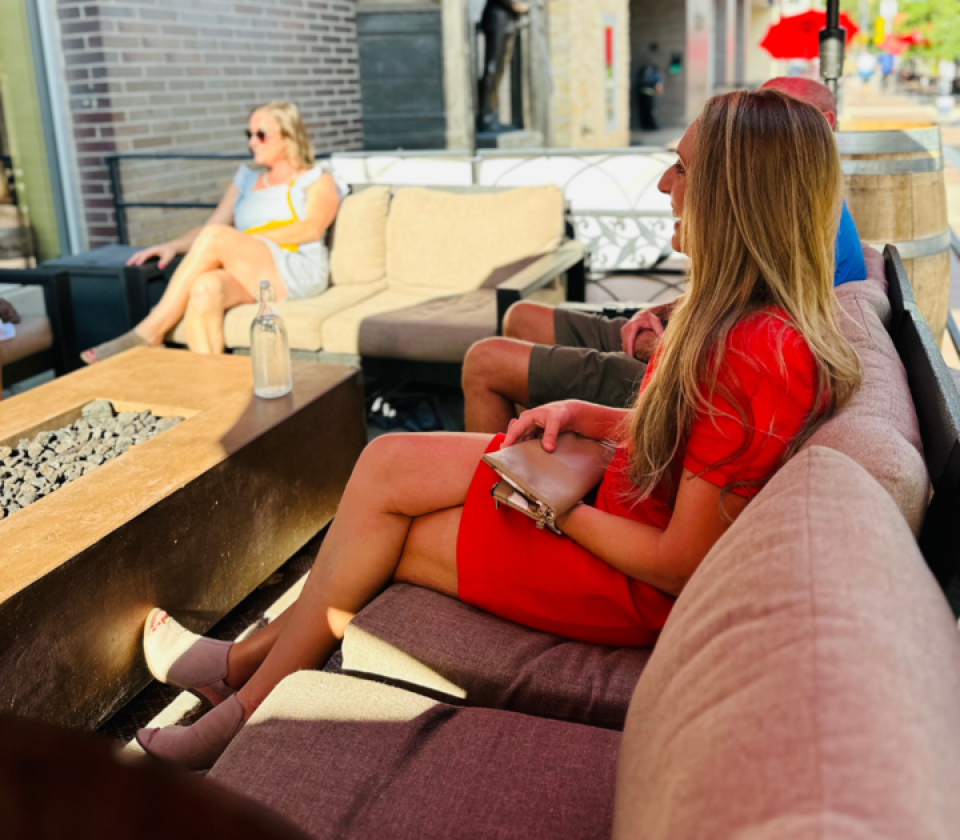 Fall into Family and Warmth with a Gas Fire Table