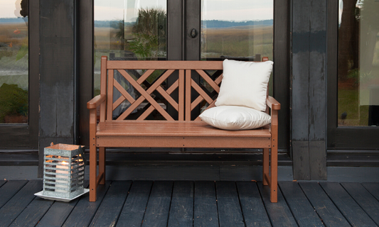 Chippendale 48" Bench - Teak