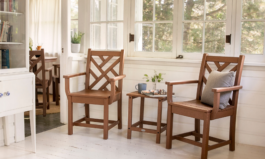 Polywood Chippendale Dining Arm Chair