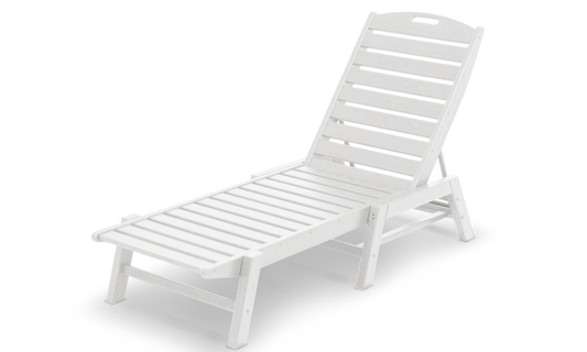 POLYWOOD Nautical Chaise Stackable