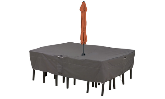 Outdoor Rectangle Dining Table and Chair Cover Set